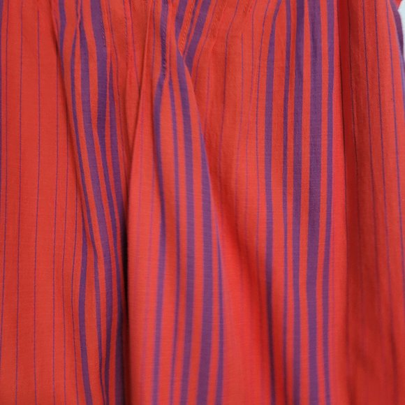 Universal Thread Red Purple Criss Cross Straps Pockets Size Small - Picture 2 of 5